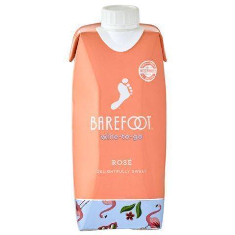 Barefoot Wine to Go Rose Tetra 500ml