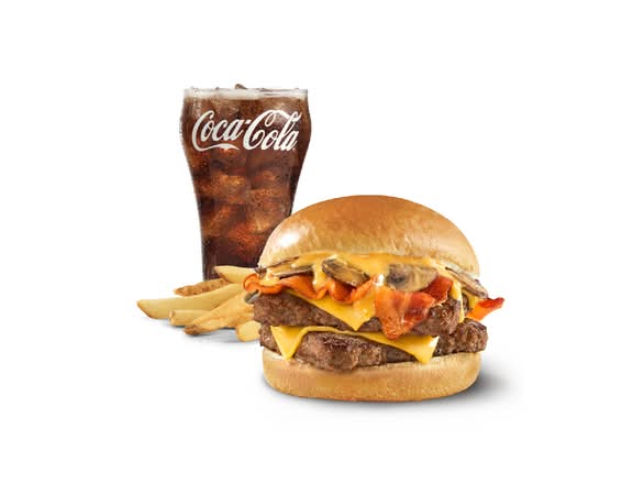 Bacon Portabella Mushroom Melt (Double) Combo