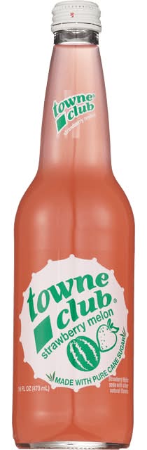 Towne Club Strawberry Melon Soda (16 fl oz)