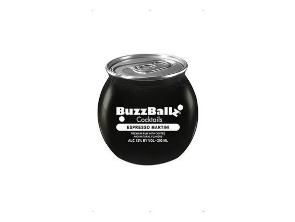 Buzzballz Cocktails Espresso Martini Premium Rum With Coffee (200 ml)