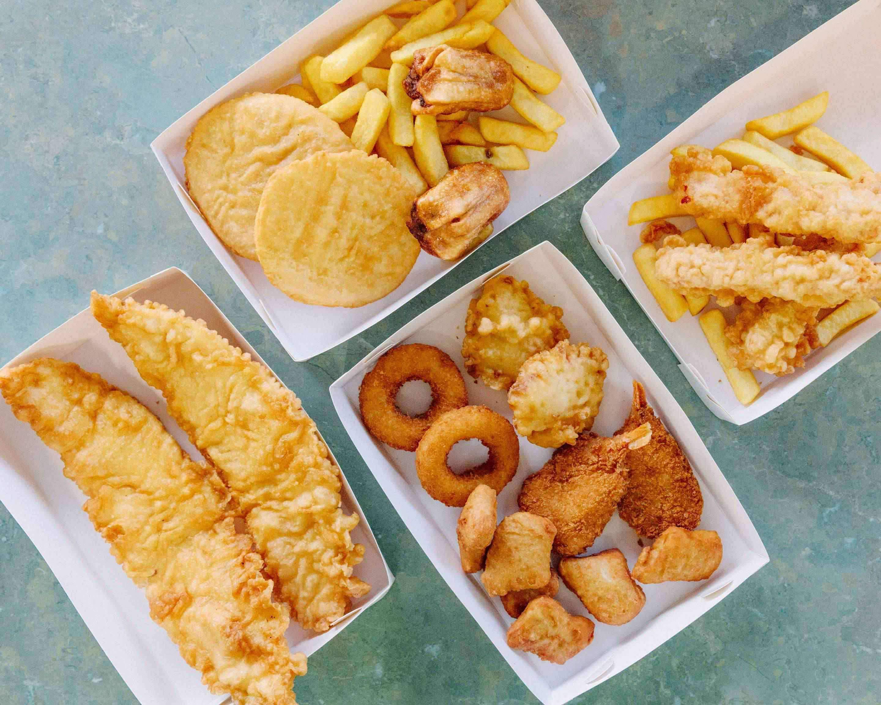 Order Blackburn Fish Box Menu & Prices Melbourne Delivery Uber Eats