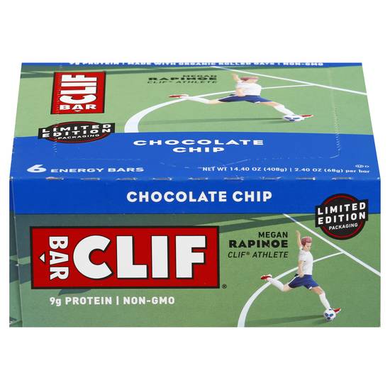 Clif Bar Energy Bar (6 ct ) (chocolate chip )