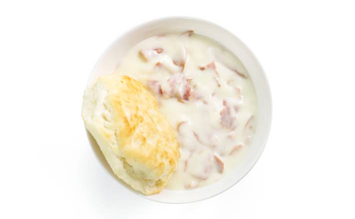 Cream Chipped Beef & Biscuit