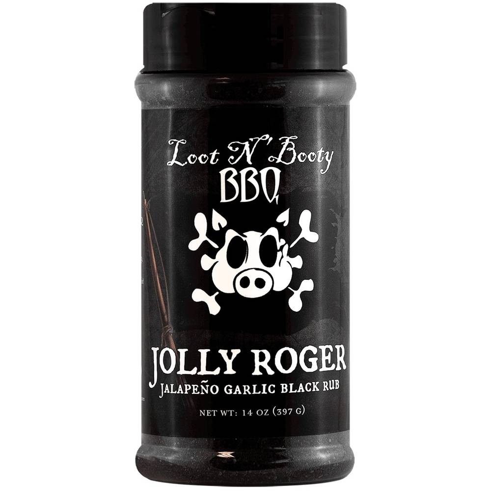 Loot N' Booty BBQ Loot N' Booty Jalapeno Garlic Seasoning Blend, 14 oz. - Bold Flavor for BBQ and Cooking | OW88410