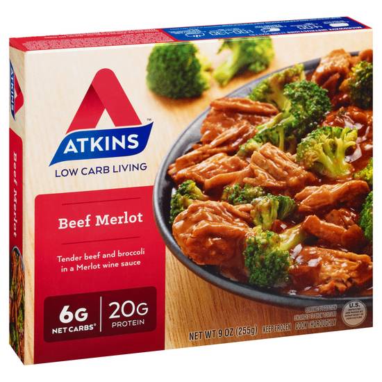 Atkins Merlot Beef