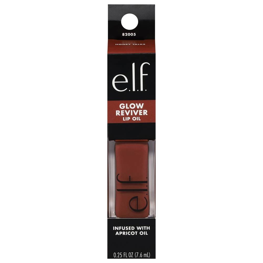 e.l.f. Honey Talks Glow Reviver Lip Oil (0.25 fl oz)