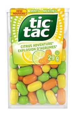 Tic Tac Mints, Citrus Adventure (29 g, 60 ct)