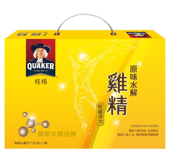 桂格原味水解雞精68mlx12入