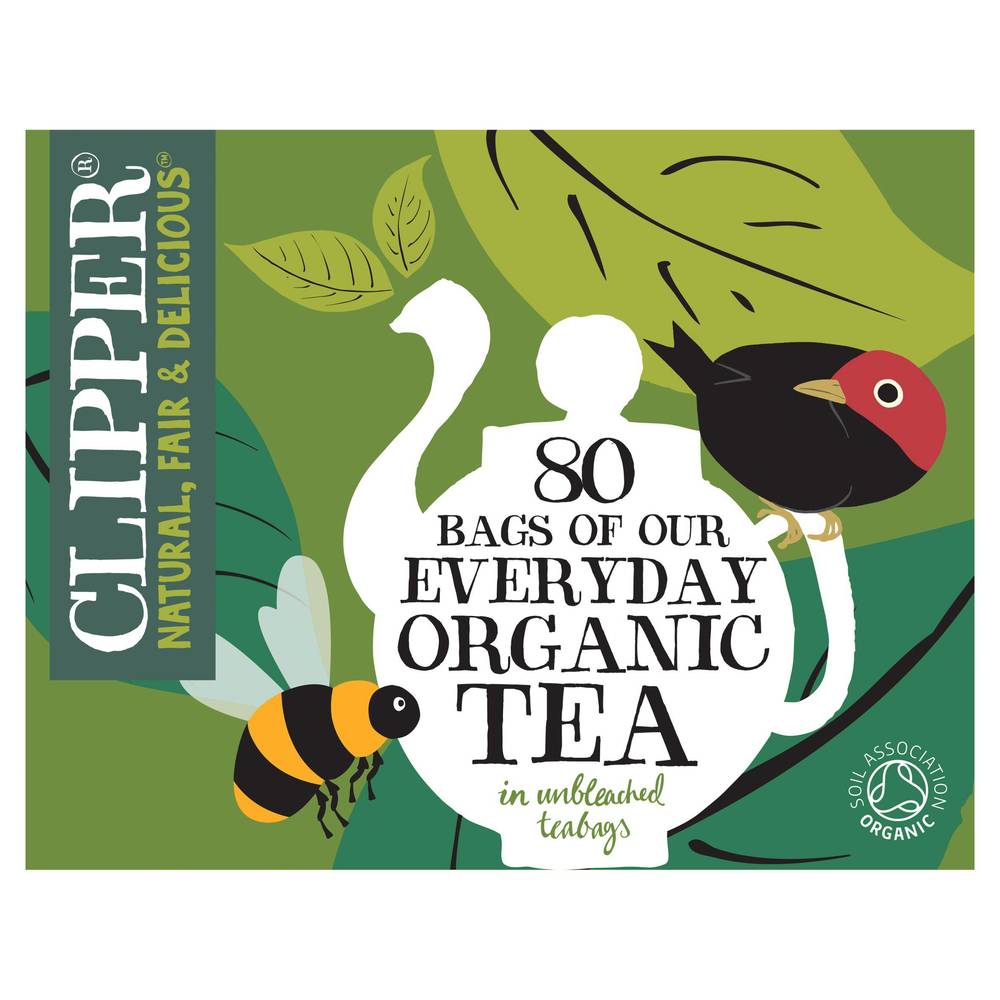Clipper Organic Everyday Tea Bags x80