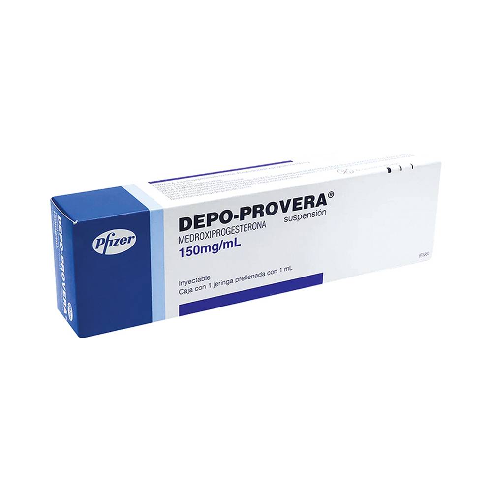 Pfizer depo-provera medroxiprogesterona suspensión 150 mg/ml (1 pieza)