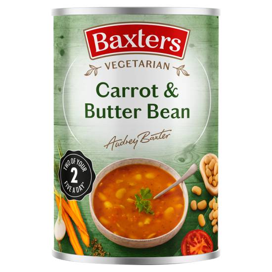 Baxters Vegetarian Soup (carrot & butter bean)