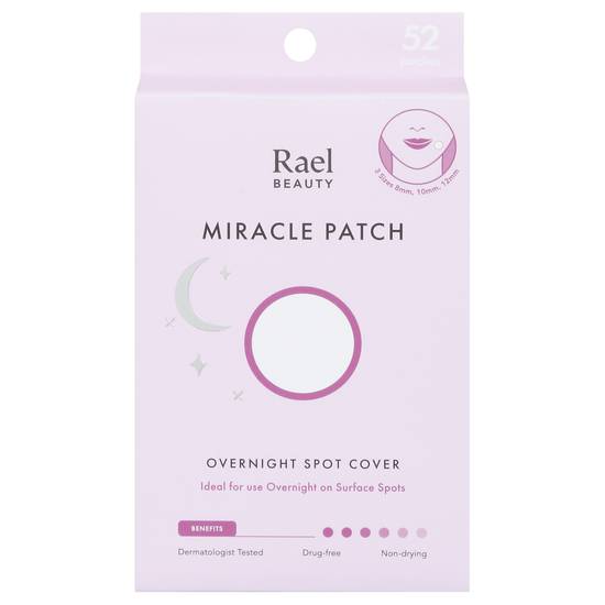 Rael Overnight Spot Cover Miracle Patches (52 ct)