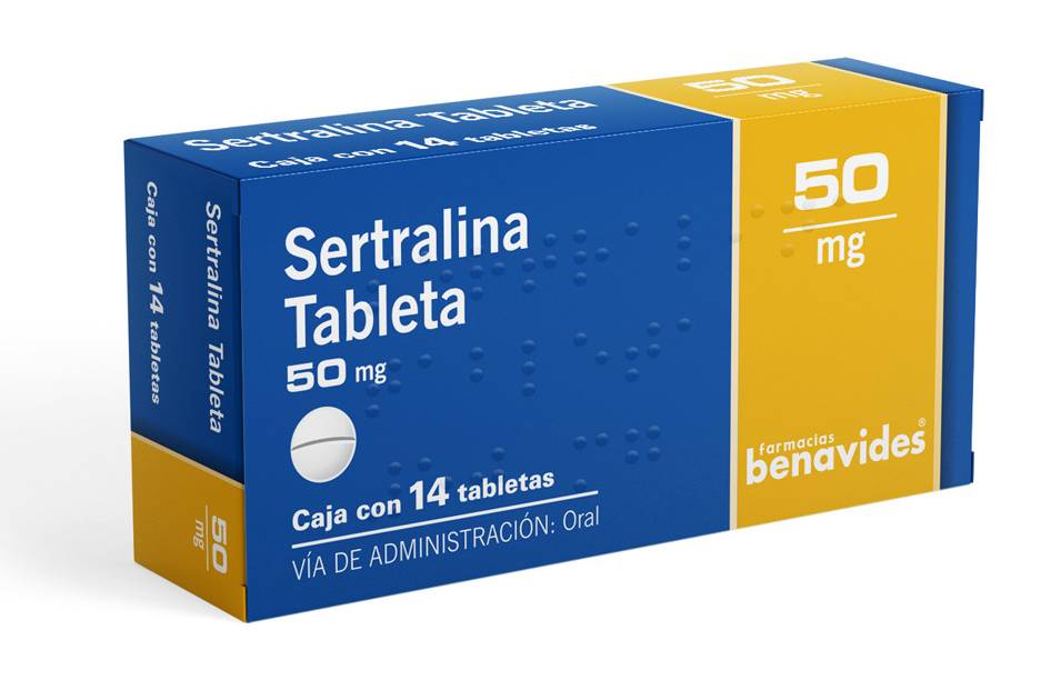 Almus · Sertralina tabletas 50 mg (12 un)