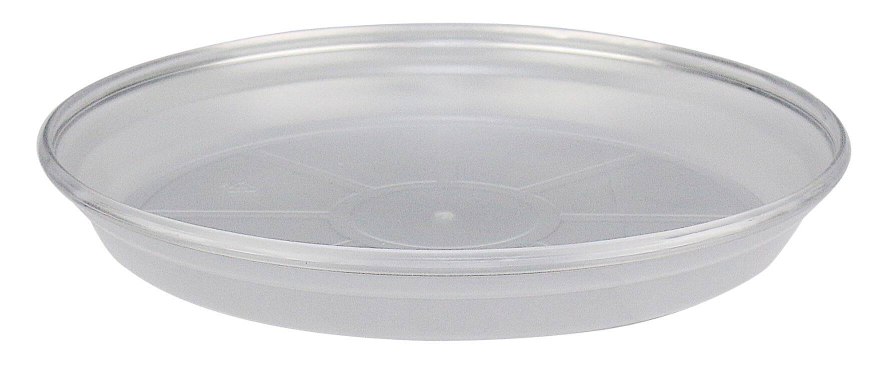 allen + roth 17.24-in Translucent Plastic Plant Saucer | MLF0818PRG