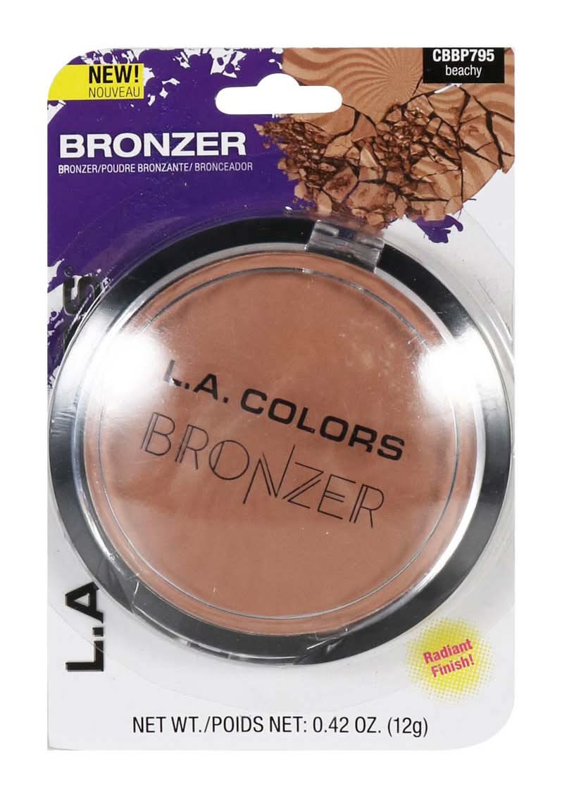 L.A. Colors Bronzer, Cbbp795 Beachy (0.42 oz)