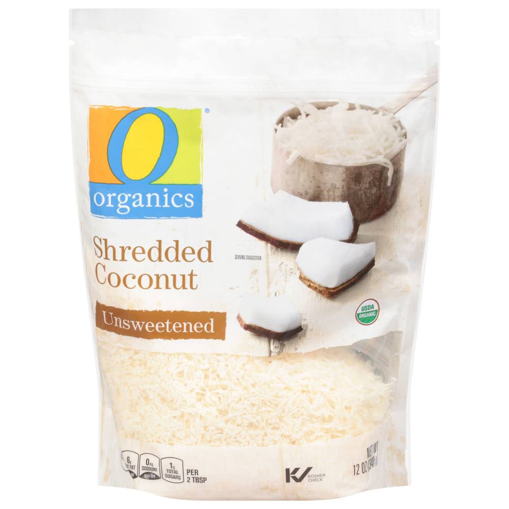 O Organics Organic Unsweetened Shredded Coconut (12 oz)