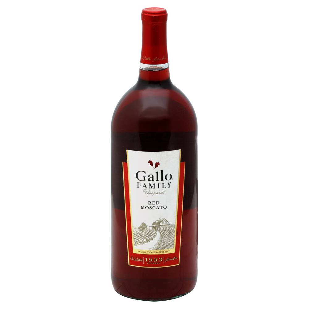 Gallo Family California Red Moscato Wine (1.5 L)