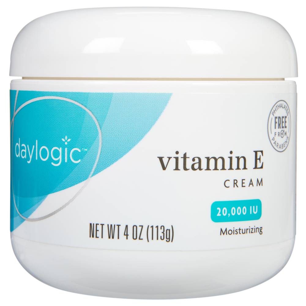 Daylogic Vitamin E Cream 20000 Iu Moisturizes