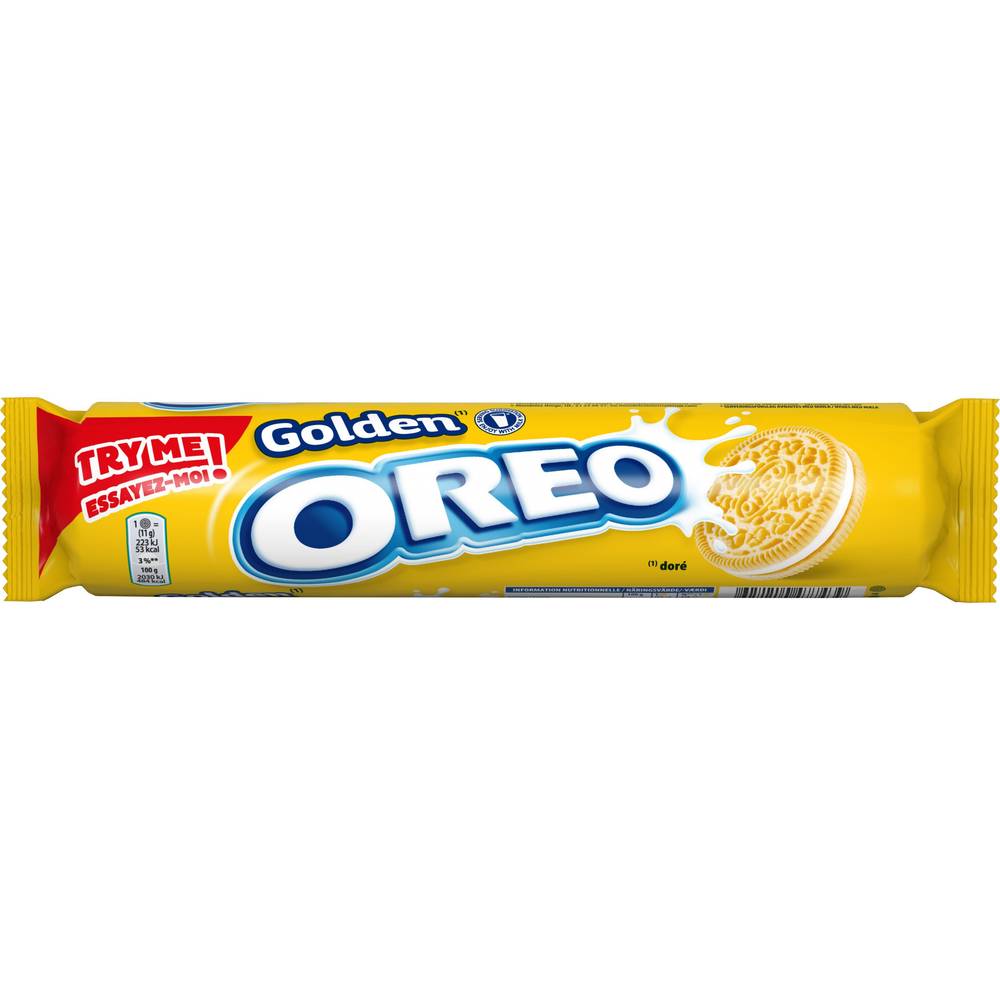 Oreo biscuits golden