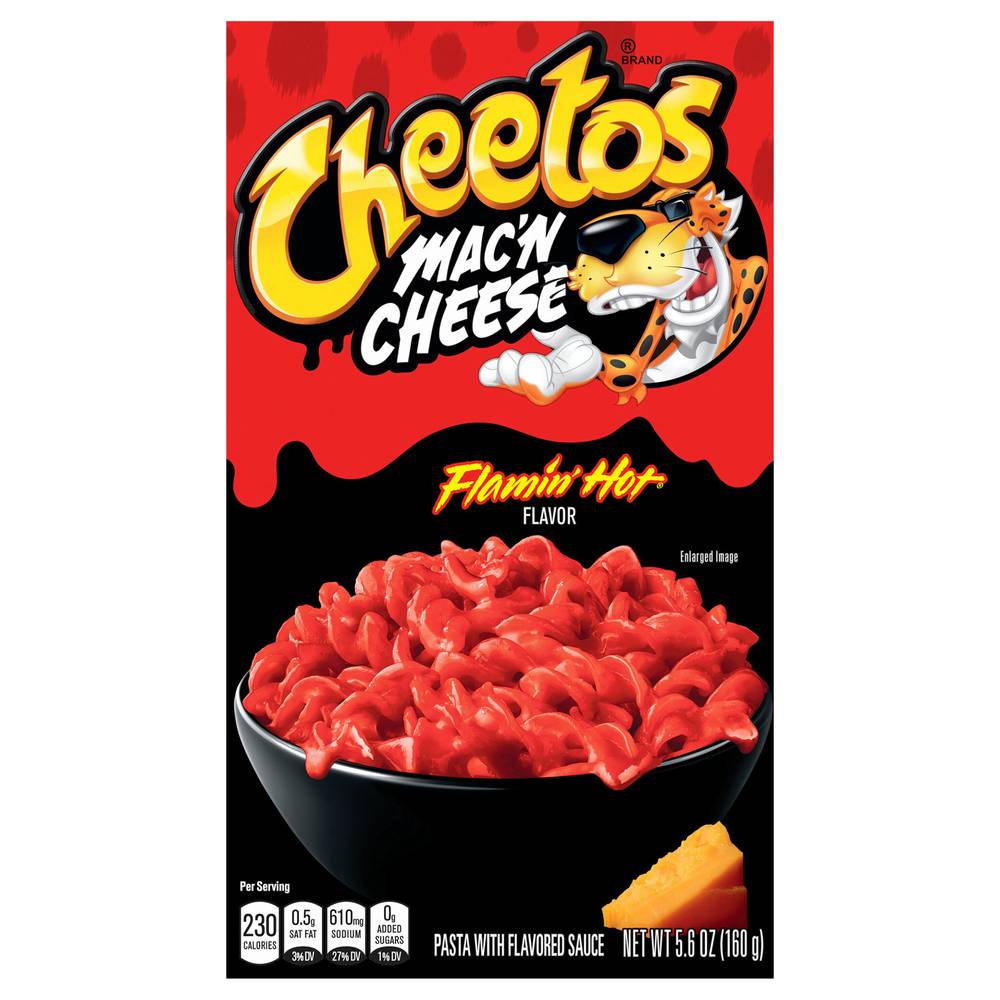 Cheetos Mac'n Cheese Pasta, Flamin Hot (5.6 oz)