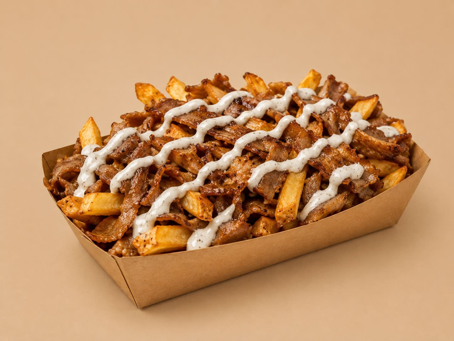 Barquette Frites Fraiche & Viande Kebab  🥔😋 🍟