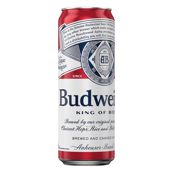 Budweiser American-Style Beer (25 fl oz)
