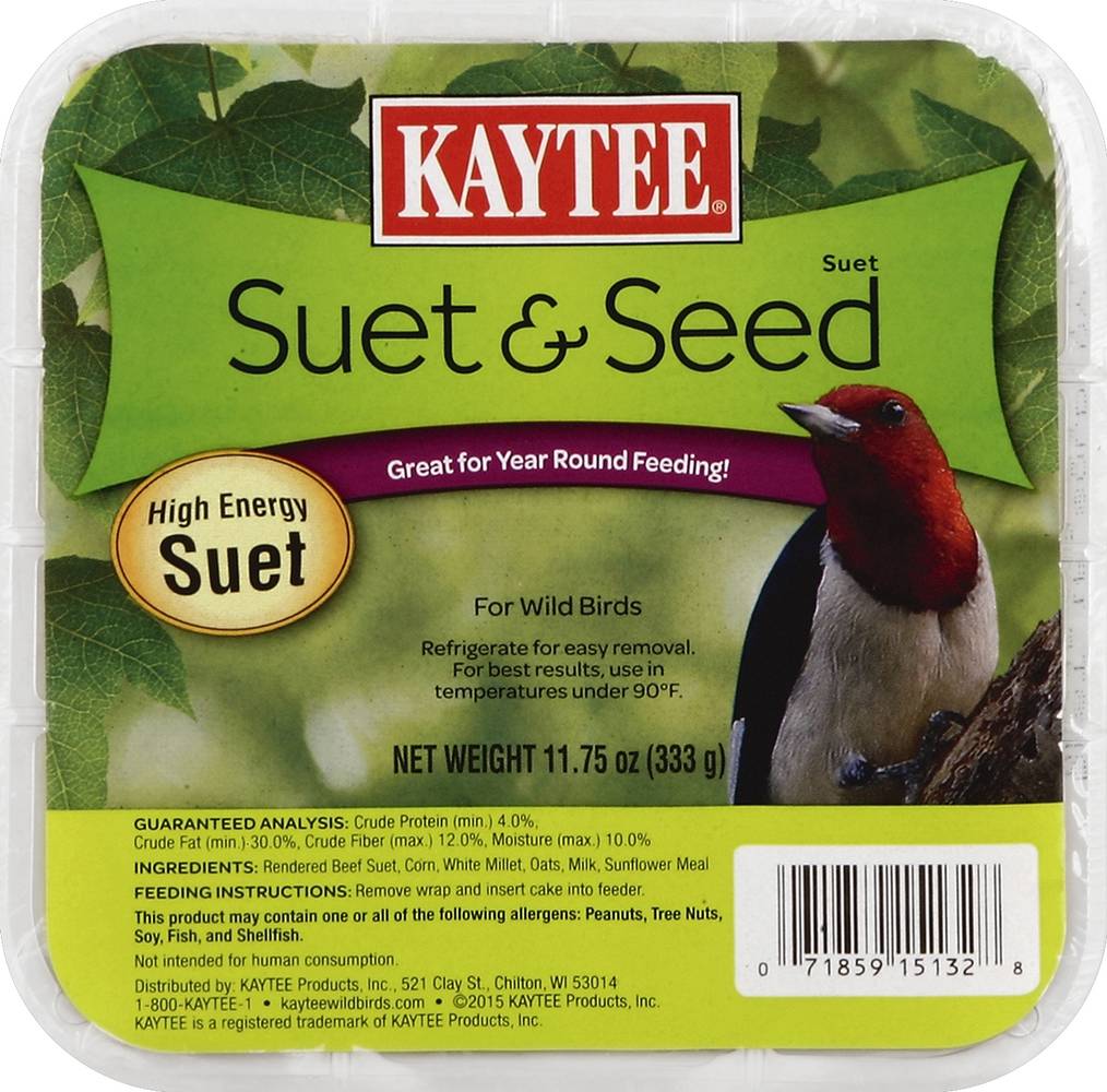 Kaytee Suet & Seed (11.75 oz)