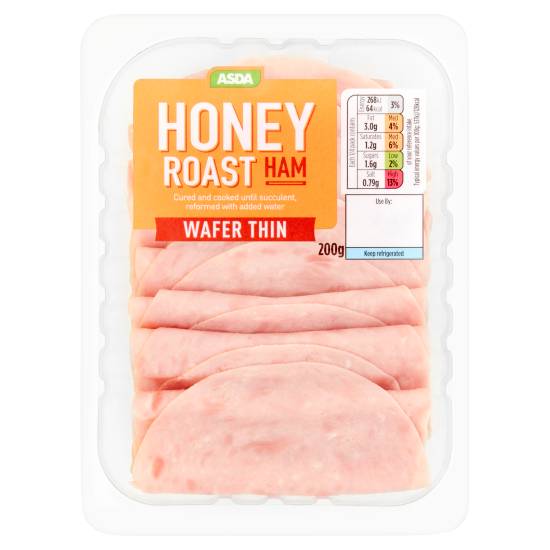 ASDA Honey Roast Ham Wafer Thin (200g)