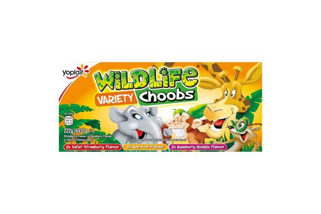 Wildlife Choobs Variety 37g 6pk