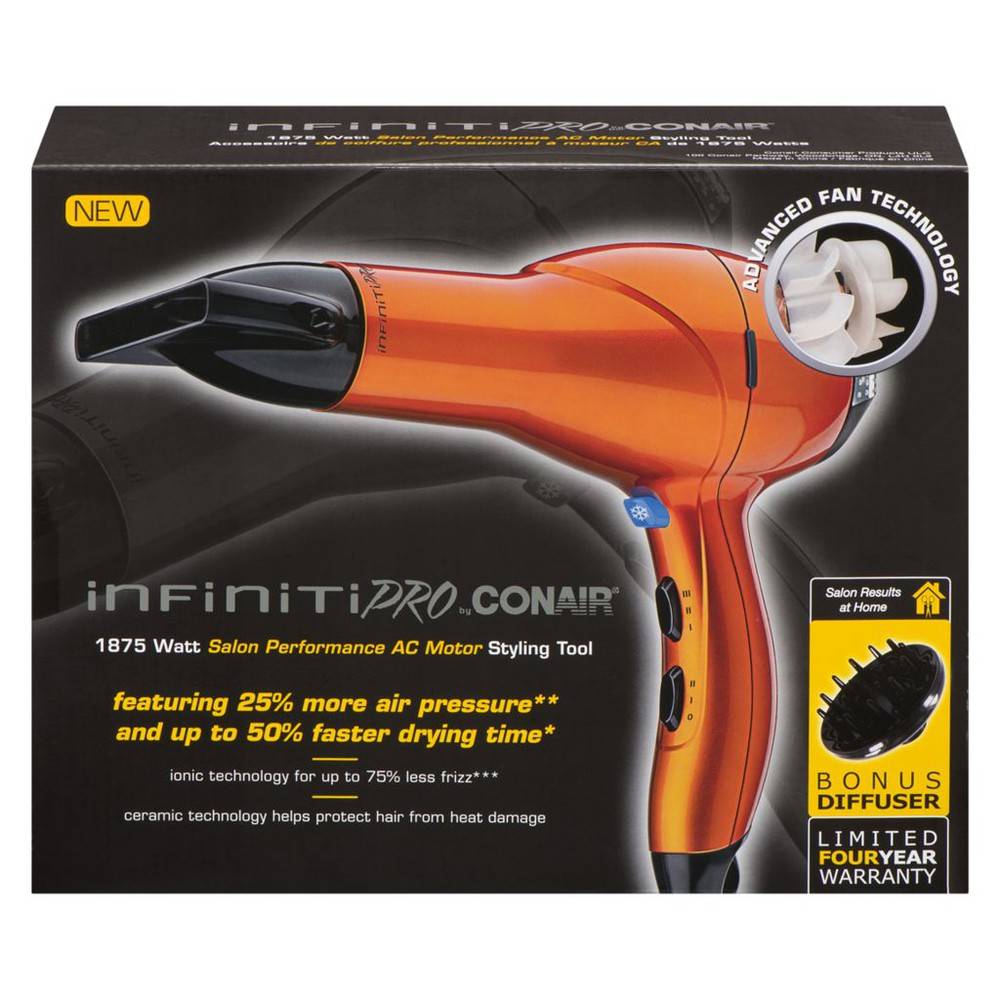 Conairpro Infinity Pro Dryer Orange (1 ea)