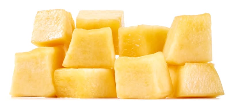 Cantaloupe Cubes Fresh Cut In Store Daily