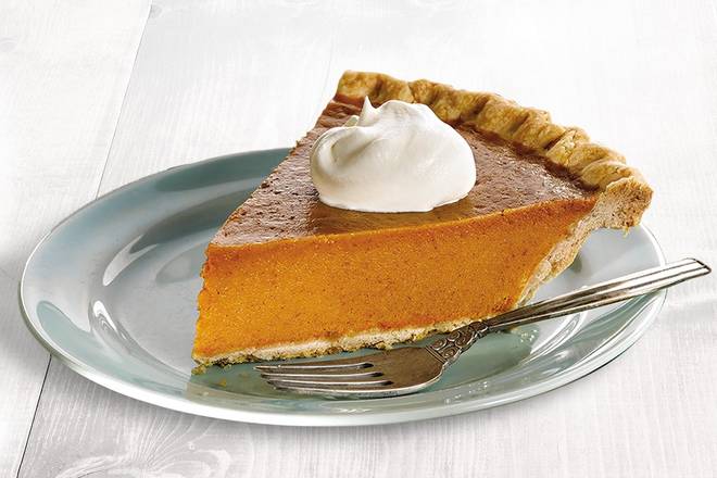 Pumpkin Pie, slice