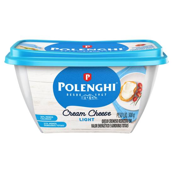 Polenghi queijo cream cheese light (300g)