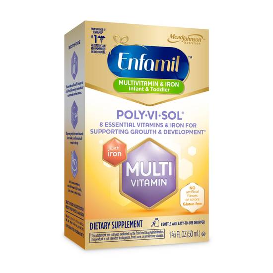 Enfamil Poly-Vi-Sol Liquid Multivitamin - 1.69 OZ