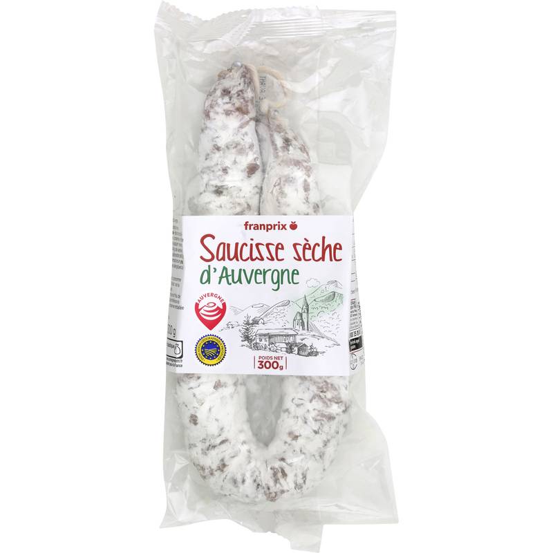 Franprix - Saucisse sèche d'auvergne (300g)