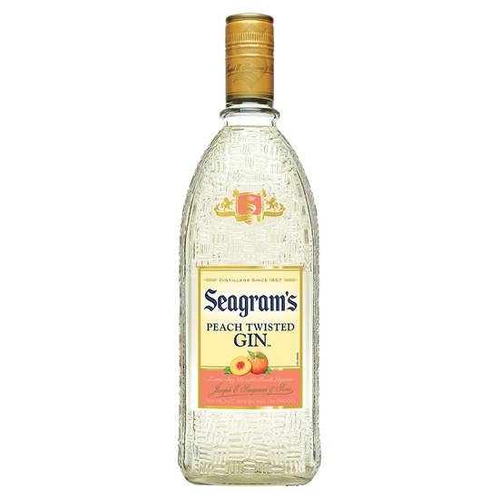 Seagram's Peach Twisted Gin (750ml bottle)