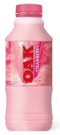 Oak Strawberry Milk 750Ml