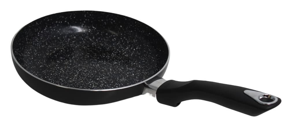 Imusa Nonstick Ceramic Bistro Saute Pan, 8 in, Black