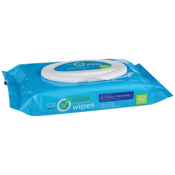 Simply Done Flushable Wipes