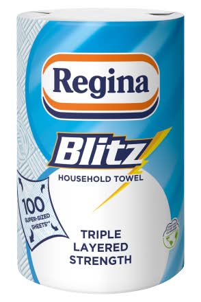 Regina Blitz Household Tripled Layered Strength Paper Towel