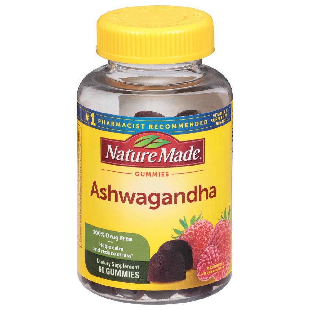 Nature Made Ashwagandha 300mg Gummies (60 ct)