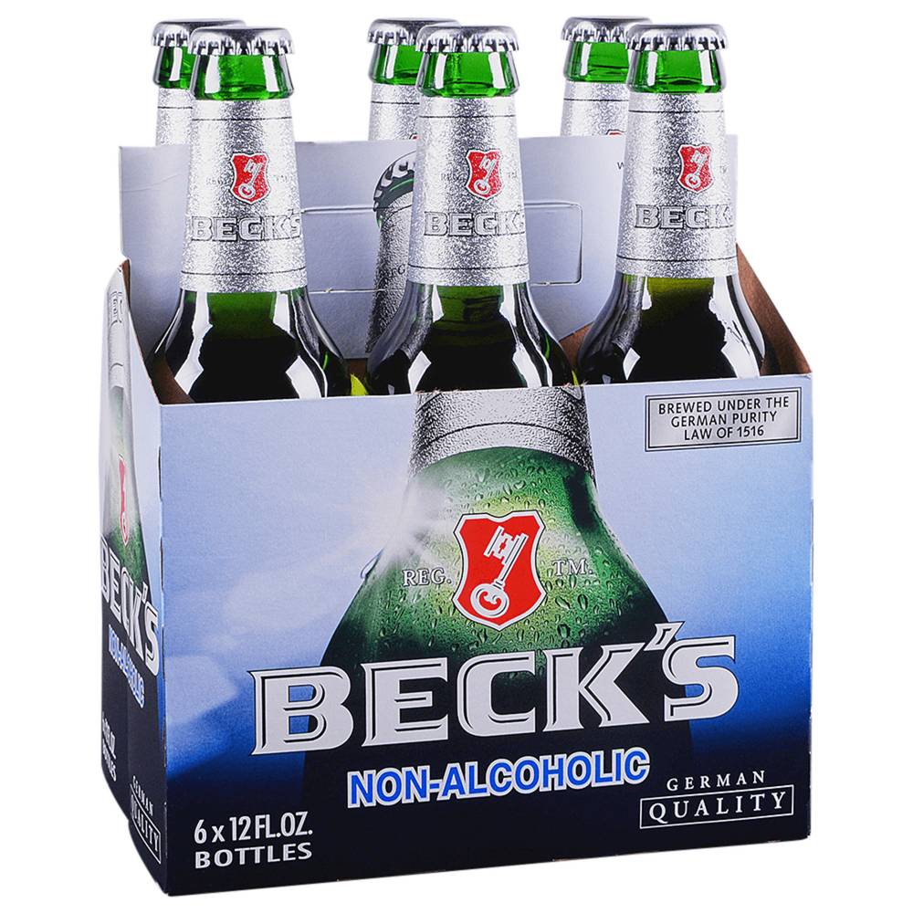 Beck's Non-Alcoholic Beer (6 x 12 fl oz)