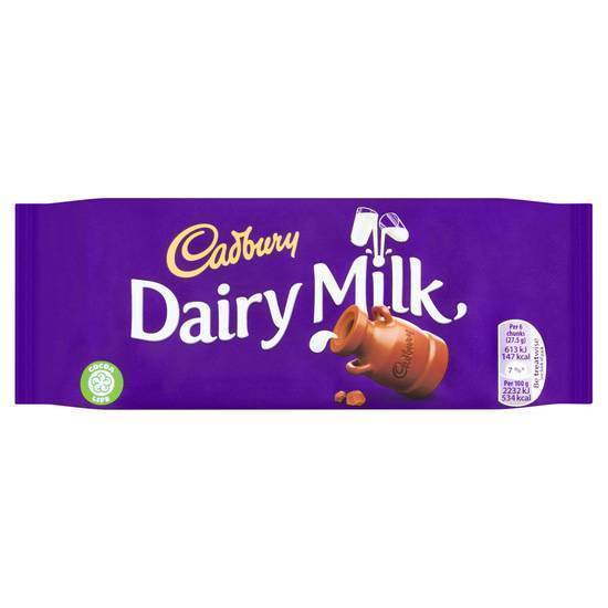 Cadbury Dairy Milk Bar 180g