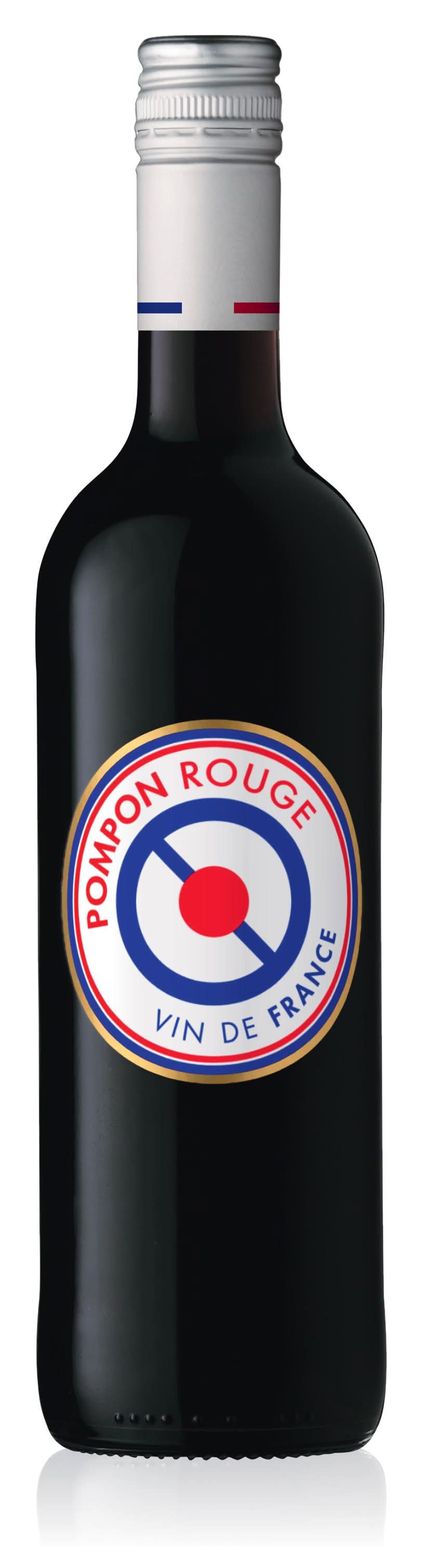Pompon Rouge - Vin de france rouge domestique (750ml)