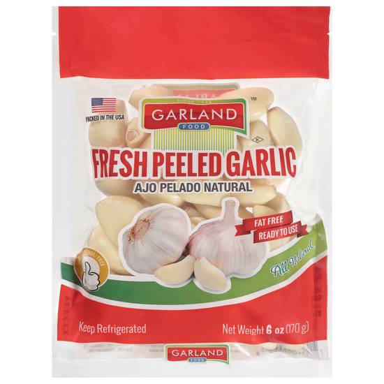 Garland Fresh Peeled Garlic