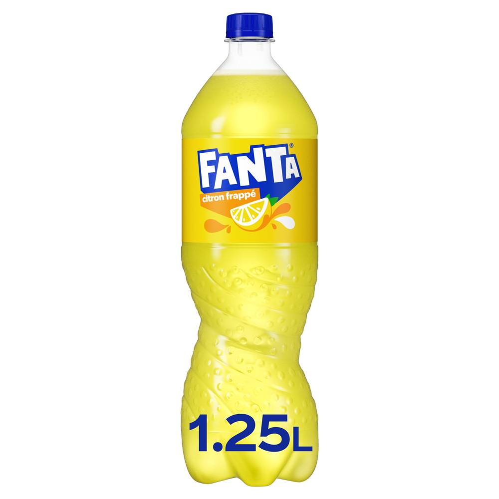 Fanta - Boisson gazeuse, citron frappé (1,25L)
