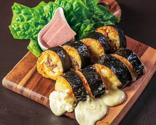 スパムハムチーズキンパ Spam Ham Cheese Gimbap