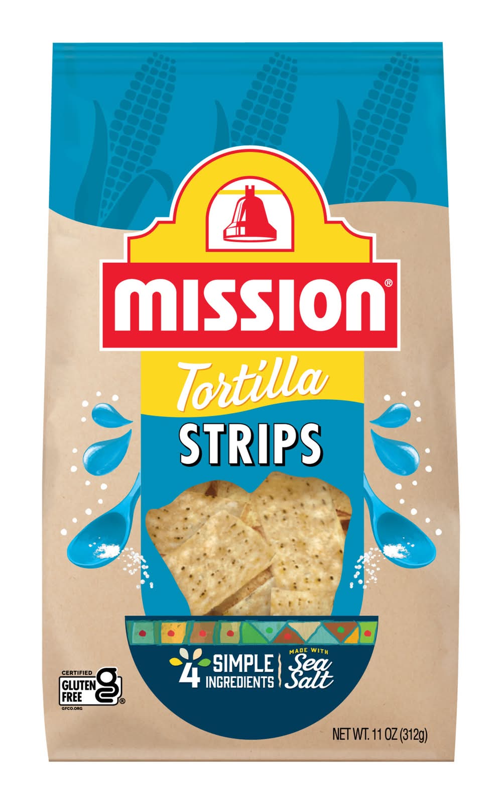 Mission Tortilla Strips, Sea Salt (11 oz)