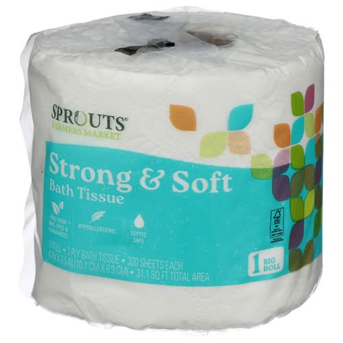 Sprouts Bath Tissue 3 Ply 1 Big Roll