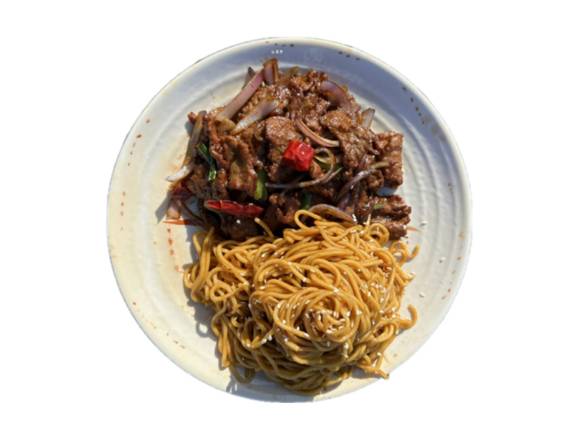 #(LS10）Mongolian Beef (午）蒙古牛